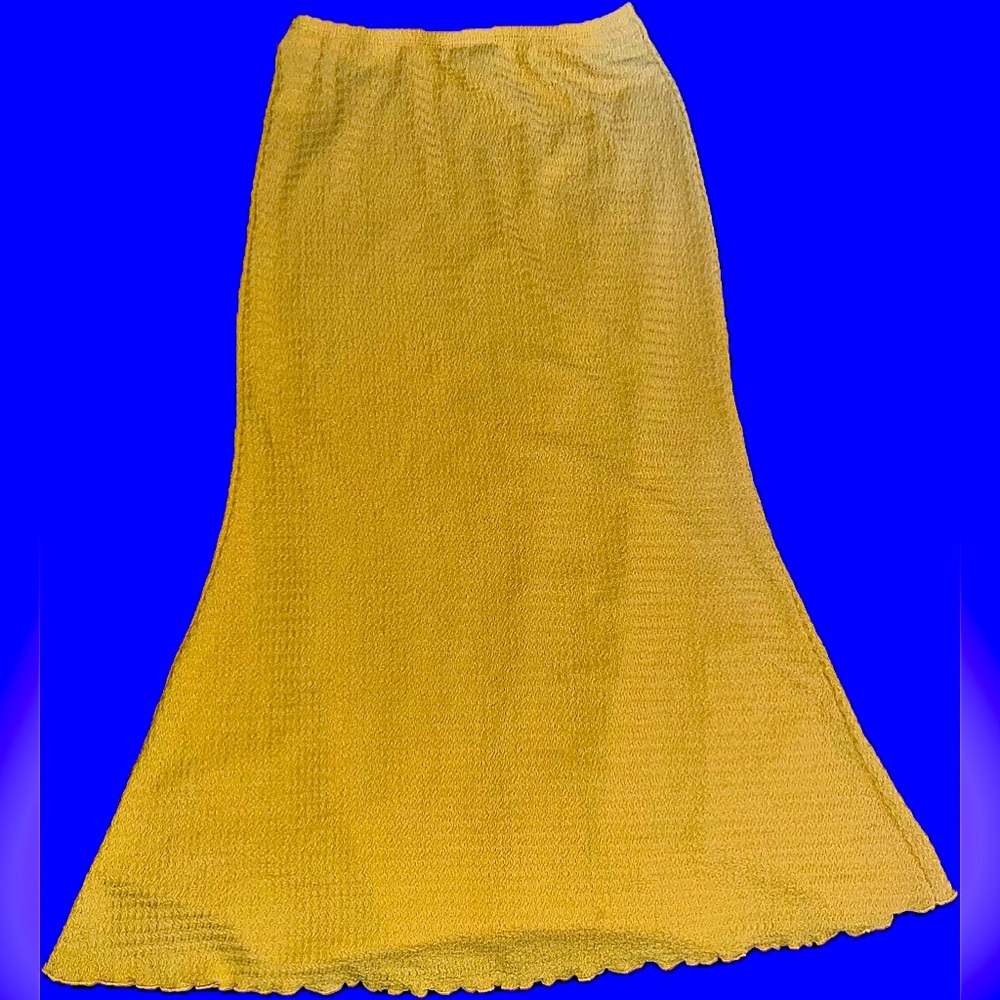 Maxi Yellow/Gold skirt